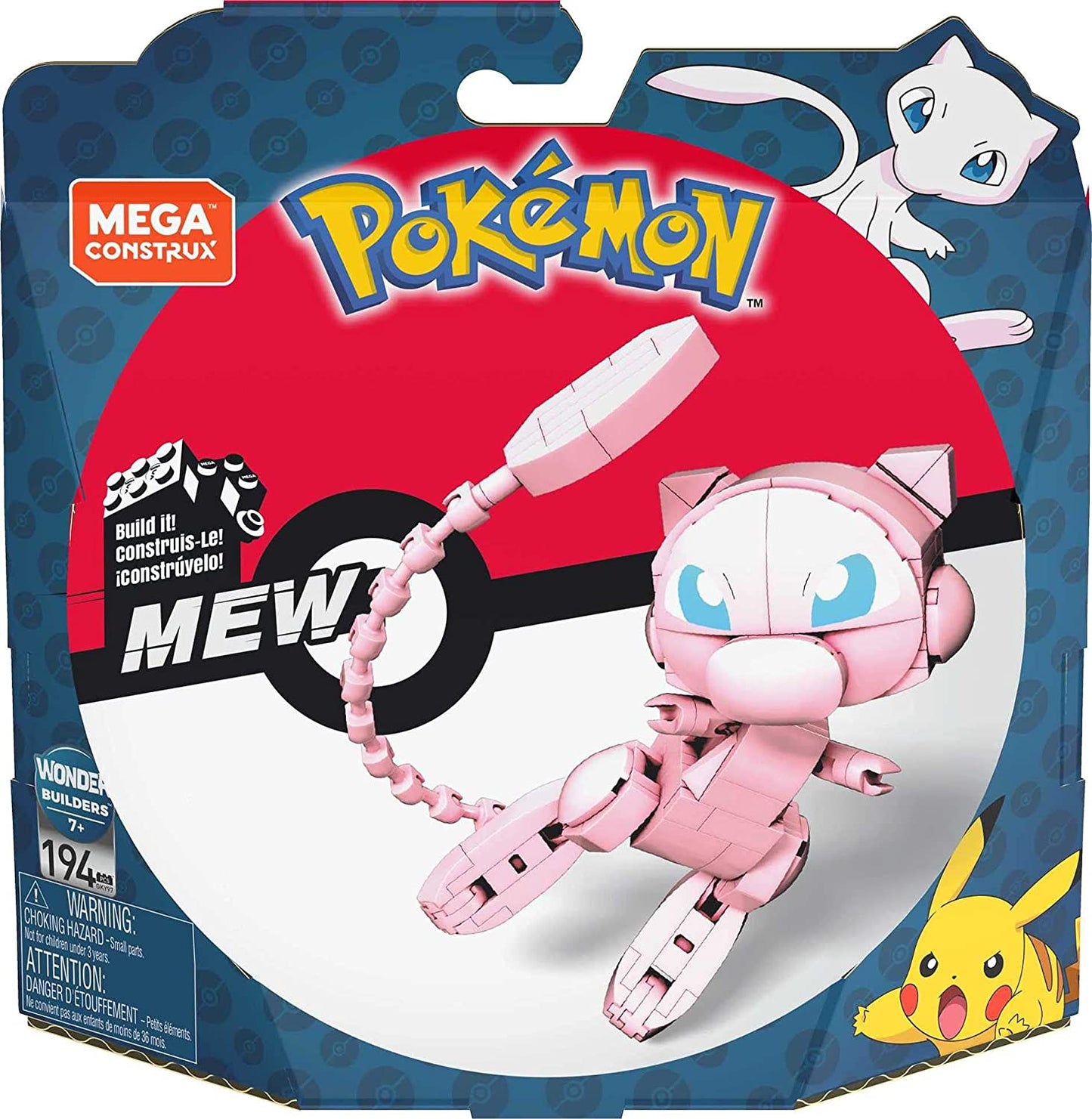 Mega Construx Pokemon Mew GKY97 194pcs