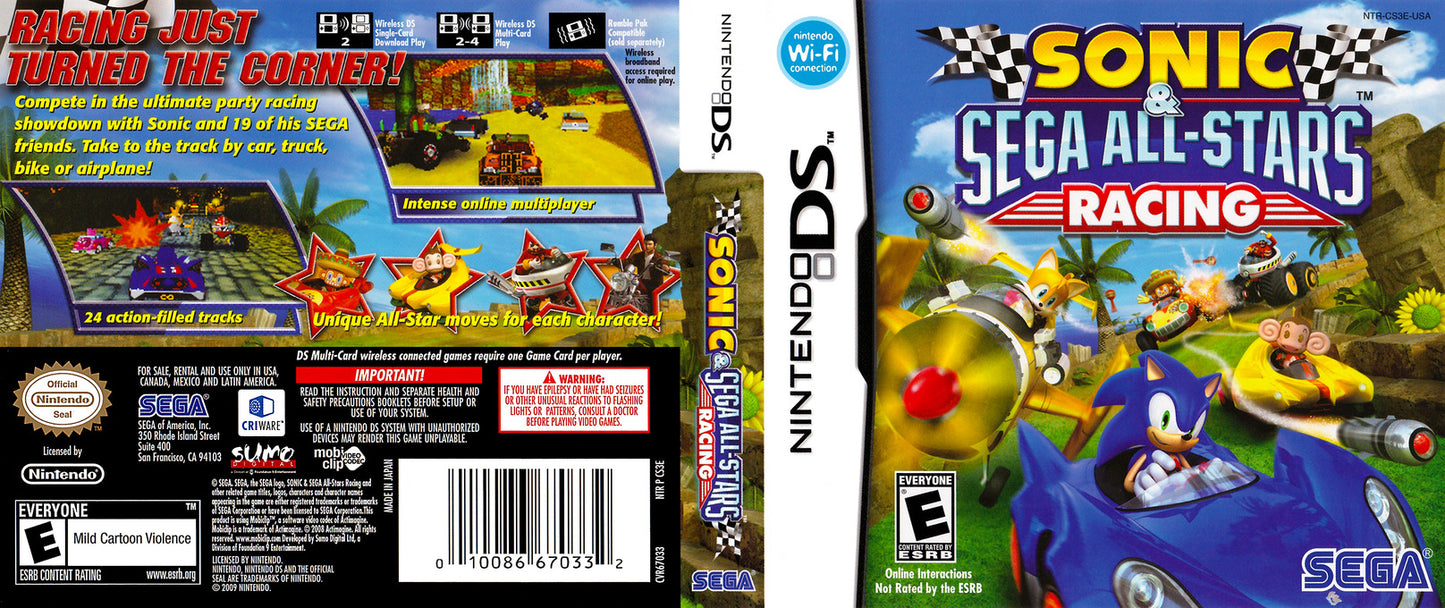 Sonic & Sega All Stars Racing