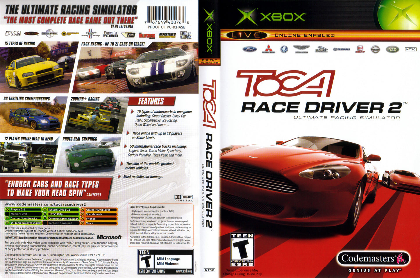 Toca Race Driver 2