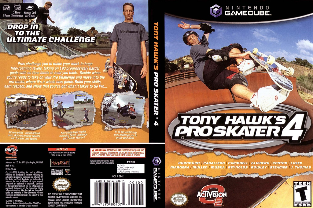 Tony Hawk's Pro Skater 4