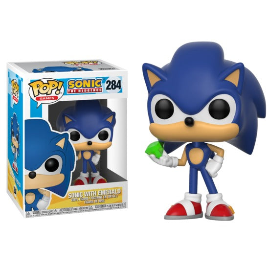 Funko Pop Games (284) Sonic With Emerald