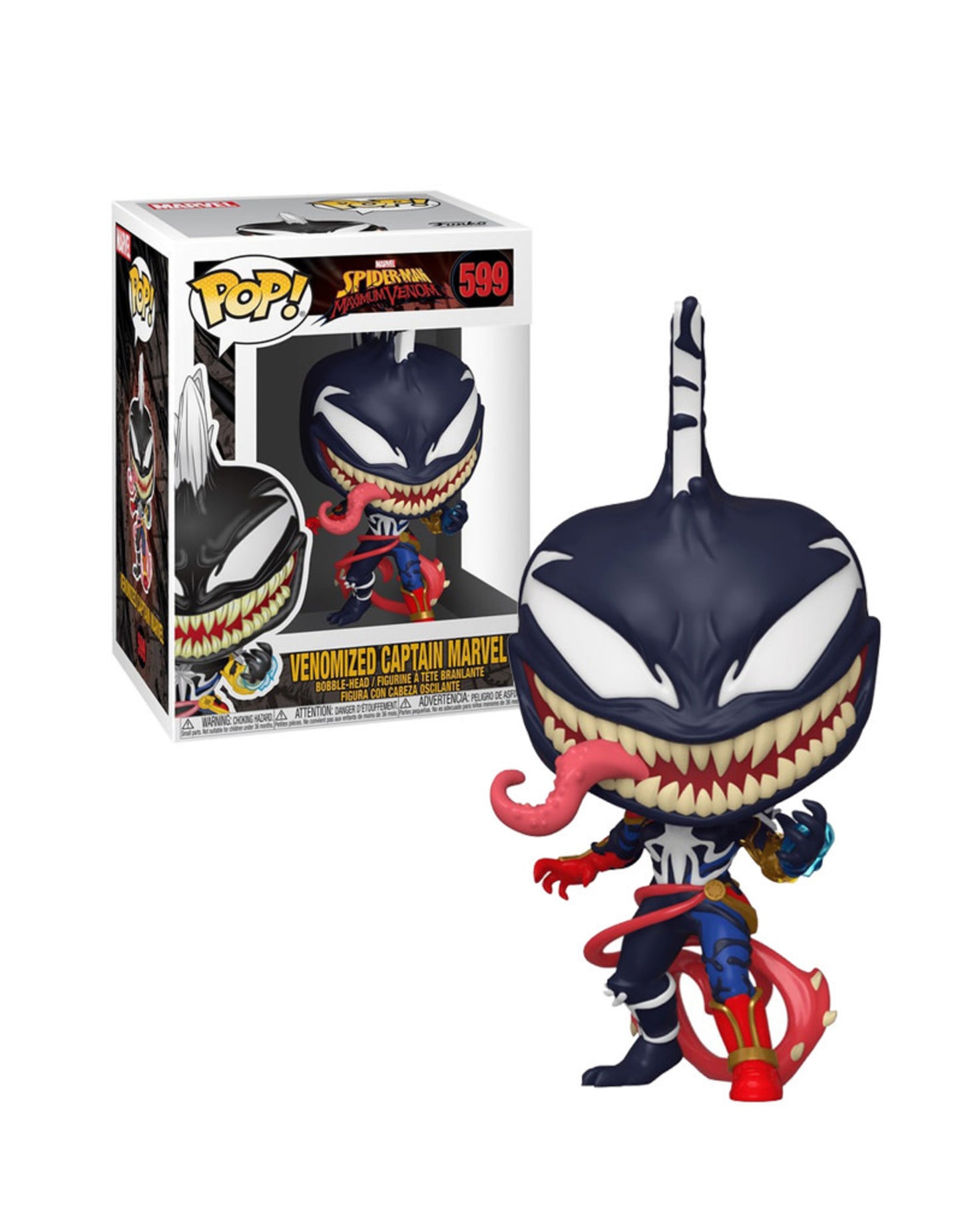 Funko Pop (599) Venomized Captain Marvel