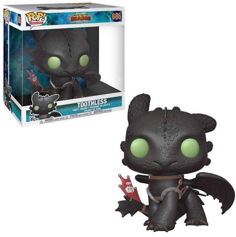 Funko Pop Movies (686) Toothless 10"